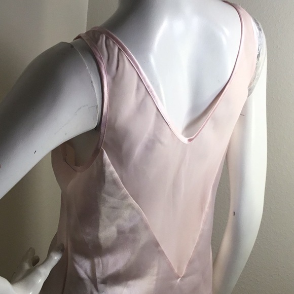 Josie BY NATORI VINTAGE PINK SILK/HAND FEELS SLEEPWEAR SIZE MEDIUM - Picture 8 of 8